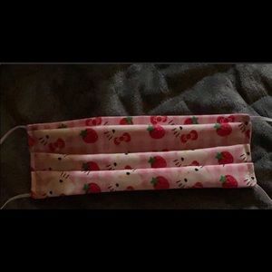 Adult Hello Kitty hand made face mask
